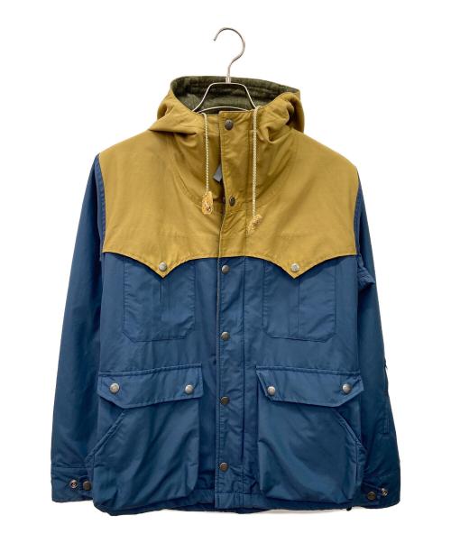 Mt. Rainier Design（マウントレイニアデザイン）Mt. Rainier Design (マウントレイニアデザイン) マウンテンパーカー ブルー×ベージュ サイズ:XSの古着・服飾アイテム