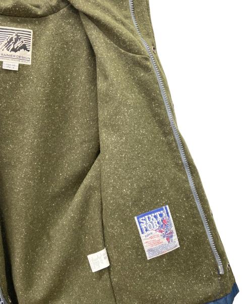 Mt. Rainier Design（マウントレイニアデザイン）Mt. Rainier Design (マウントレイニアデザイン) マウンテンパーカー ブルー×ベージュ サイズ:XSの古着・服飾アイテム