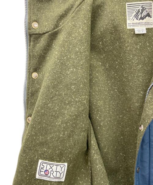 Mt. Rainier Design（マウントレイニアデザイン）Mt. Rainier Design (マウントレイニアデザイン) マウンテンパーカー ブルー×ベージュ サイズ:XSの古着・服飾アイテム