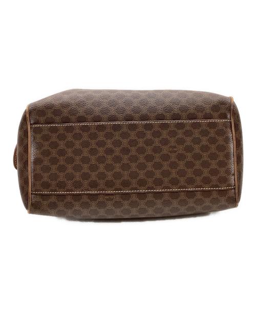 CELINE（セリーヌ）CELINE (セリーヌ) CELINE　マカダム柄　ミニボストンバッグ ブラウンの古着・服飾アイテム