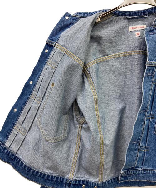 DRESSTERIOR（ドレステリア）DRESSTERIOR (ドレステリア) DRESSTERIOR　デニムジャケット インディゴ サイズ:34の古着・服飾アイテム