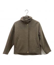 green label relaxing（グリーンレーベルリラクシング）の古着「ショートコート」｜ブラウン