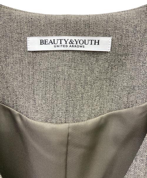 BEAUTY&YOUTH（ビューティーアンドユース）BEAUTY&YOUTH (ビューティーアンドユース) ジレ グレー サイズ:XS 未使用品の古着・服飾アイテム