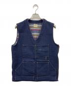 KOJIMA GENESコジマジーンズ）の古着「デニムベスト」｜インディゴ