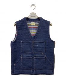 KOJIMA GENES（コジマジーンズ）の古着「デニムベスト」｜インディゴ
