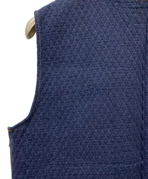 KOJIMA GENES（コジマジーンズ）KOJIMA GENES (コジマジーンズ) デニムベスト インディゴ サイズ:Lの古着・服飾アイテム