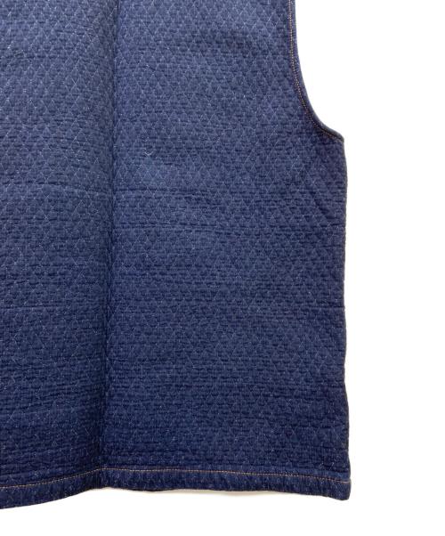 KOJIMA GENES（コジマジーンズ）KOJIMA GENES (コジマジーンズ) デニムベスト インディゴ サイズ:Lの古着・服飾アイテム