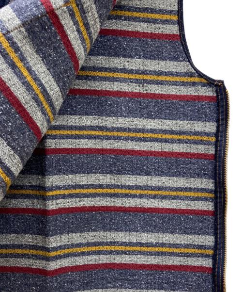 KOJIMA GENES（コジマジーンズ）KOJIMA GENES (コジマジーンズ) デニムベスト インディゴ サイズ:Lの古着・服飾アイテム