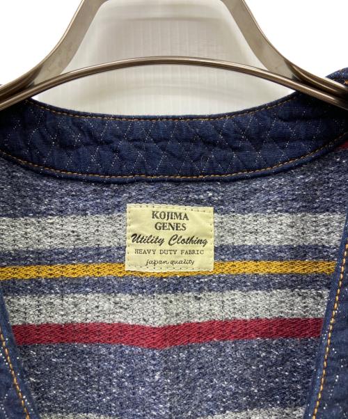 KOJIMA GENES（コジマジーンズ）KOJIMA GENES (コジマジーンズ) デニムベスト インディゴ サイズ:Lの古着・服飾アイテム