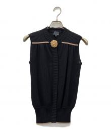 FENDI（フェンディ）の古着「ジレ」｜ブラック×ベージュ