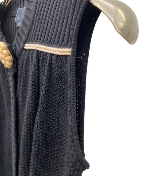 FENDI（フェンディ）FENDI (フェンディ) ジレ ブラック×ベージュ サイズ:38の古着・服飾アイテム