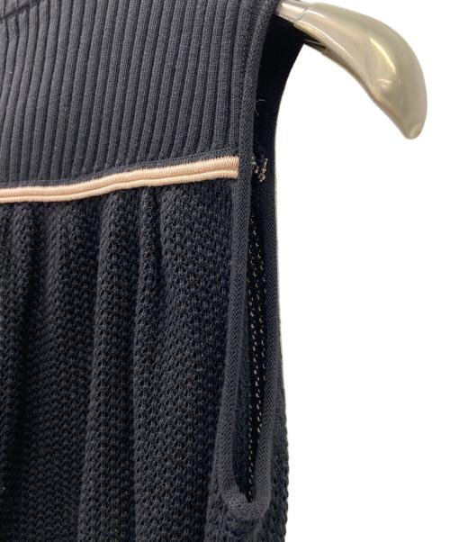 FENDI（フェンディ）FENDI (フェンディ) ジレ ブラック×ベージュ サイズ:38の古着・服飾アイテム