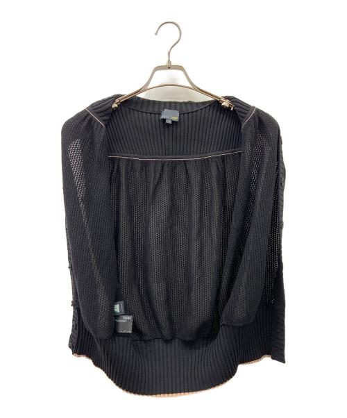FENDI（フェンディ）FENDI (フェンディ) ジレ ブラック×ベージュ サイズ:38の古着・服飾アイテム