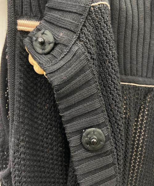 FENDI（フェンディ）FENDI (フェンディ) ジレ ブラック×ベージュ サイズ:38の古着・服飾アイテム