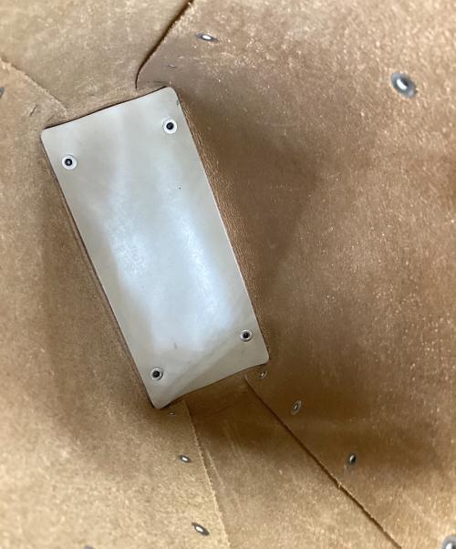 HENDER SCHEME（エンダースキーマ）HENDER SCHEME (エンダースキーマ) Hender Scheme　assemble hand bag tall　トートバッグ ベージュ×ホワイトの古着・服飾アイテム