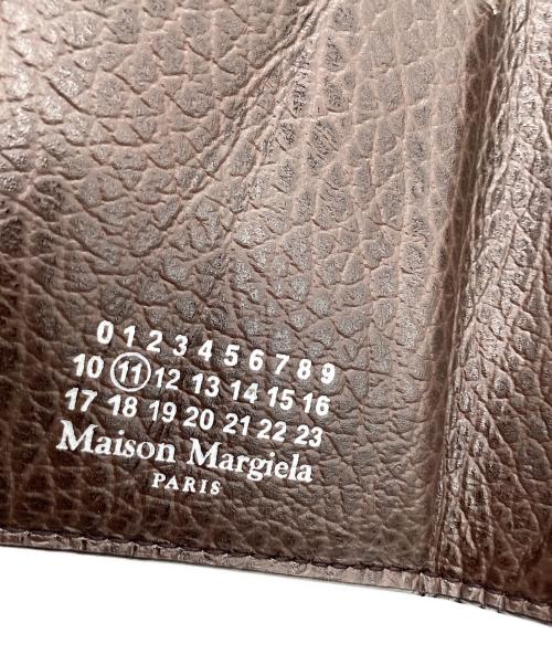 Maison Margiela（メゾンマルジェラ）Maison Margiela (メゾンマルジェラ) Maison Margiela 　3つ折り財布 ブラウンの古着・服飾アイテム