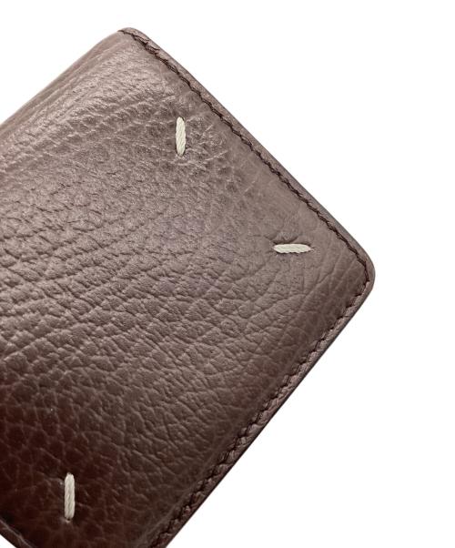 Maison Margiela（メゾンマルジェラ）Maison Margiela (メゾンマルジェラ) Maison Margiela 　3つ折り財布 ブラウンの古着・服飾アイテム