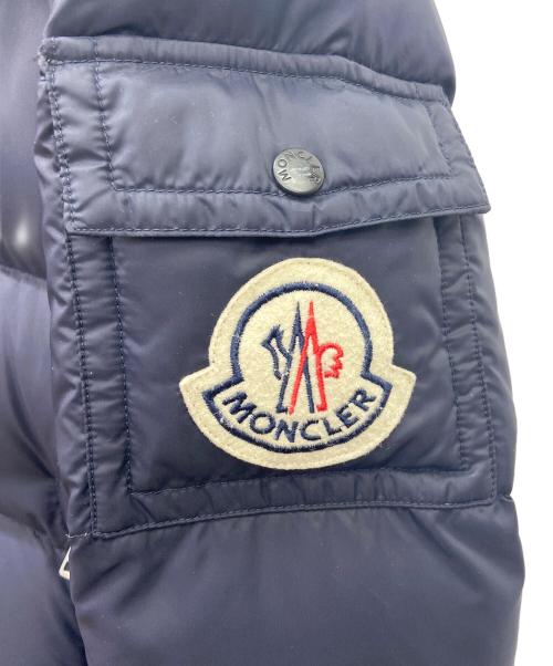 MONCLER（モンクレール）MONCLER (モンクレール) ダウンジャケット ネイビー サイズ:1の古着・服飾アイテム