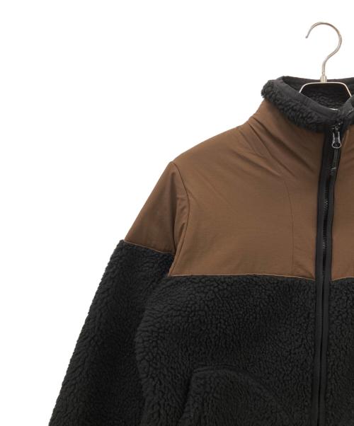 HURLEY（ハーレー）HURLEY (ハーレー) HURLEY　インサレイテッドジャケット ブラック×ブラウン サイズ:Mの古着・服飾アイテム