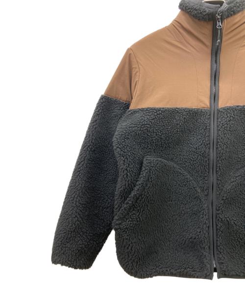 HURLEY（ハーレー）HURLEY (ハーレー) HURLEY　インサレイテッドジャケット ブラック×ブラウン サイズ:Mの古着・服飾アイテム