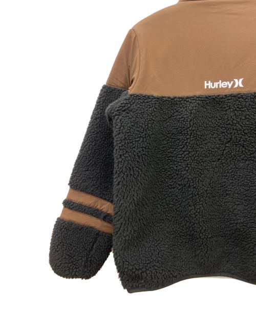 HURLEY（ハーレー）HURLEY (ハーレー) HURLEY　インサレイテッドジャケット ブラック×ブラウン サイズ:Mの古着・服飾アイテム