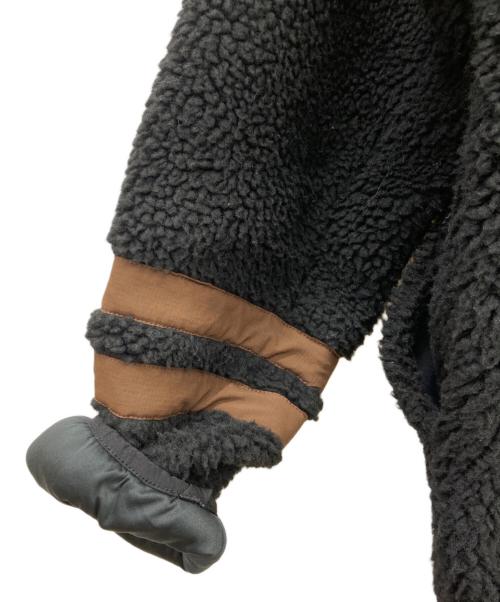 HURLEY（ハーレー）HURLEY (ハーレー) HURLEY　インサレイテッドジャケット ブラック×ブラウン サイズ:Mの古着・服飾アイテム