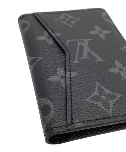 LOUIS VUITTON（ルイ ヴィトン）LOUIS VUITTON (ルイヴィトン) LOUIS VUITTON　モノグラム・エクリプス　ジッピーEX　カードケース ブラックの古着・服飾アイテム
