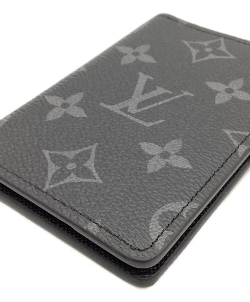 LOUIS VUITTON（ルイ ヴィトン）LOUIS VUITTON (ルイヴィトン) LOUIS VUITTON　モノグラム・エクリプス　ジッピーEX　カードケース ブラックの古着・服飾アイテム