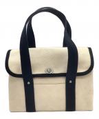 信三郎鞄×鉄腕アトムシンザブロウカバン×テツワンアトム）の古着「信三郎鞄　鉄腕アトム　ハンドバッグ」｜ベージュ×ブラック