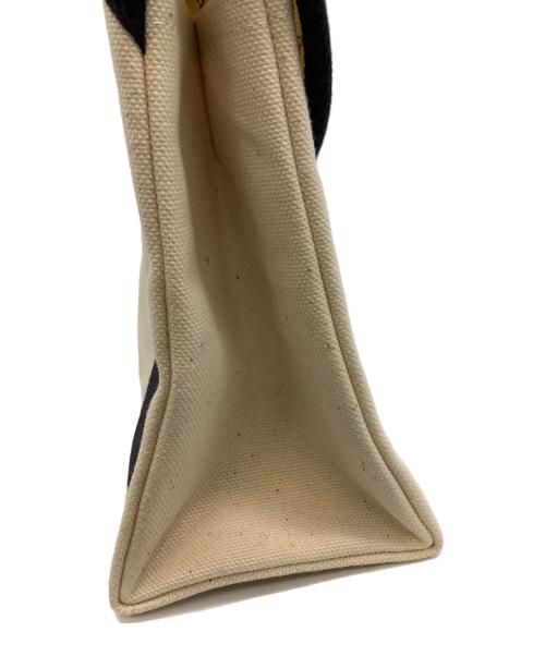 信三郎鞄（シンザブロウカバン）信三郎鞄 (シンザブロウカバン) 鉄腕アトム (テツワンアトム) 信三郎鞄　鉄腕アトム　ハンドバッグ ベージュ×ブラックの古着・服飾アイテム