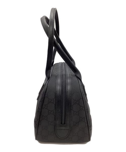 GUCCI（グッチ）GUCCI (グッチ) GUCCI　シェリーライン　ミニボストンバッグ ブラックの古着・服飾アイテム