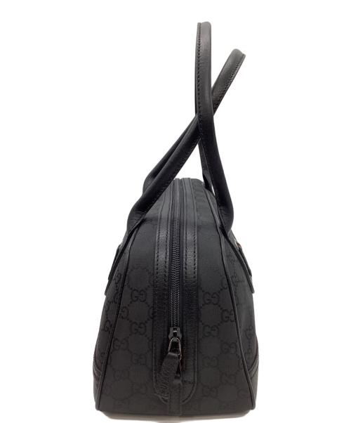 GUCCI（グッチ）GUCCI (グッチ) GUCCI　シェリーライン　ミニボストンバッグ ブラックの古着・服飾アイテム