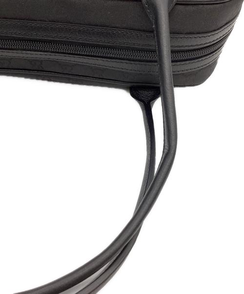 GUCCI（グッチ）GUCCI (グッチ) GUCCI　シェリーライン　ミニボストンバッグ ブラックの古着・服飾アイテム