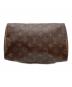 中古・古着 LOUIS VUITTON (ルイ ヴィトン) LOUIS VUITTON　モノグラム　スピーディ25　ハンドバッグ ブラウン：100000円