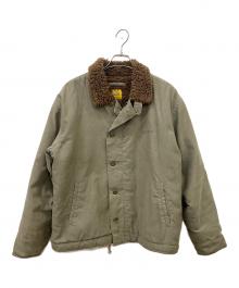 HOUSTON（ヒューストン）の古着「N1デッキジャケット」｜オリーブ