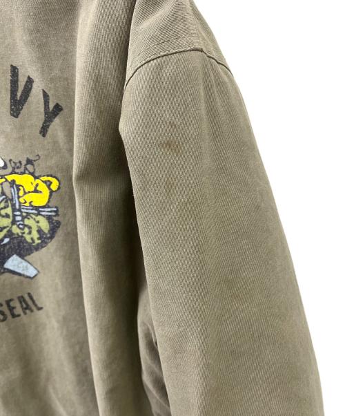HOUSTON（ヒューストン）HOUSTON (ヒューストン) N1デッキジャケット オリーブ サイズ:42の古着・服飾アイテム