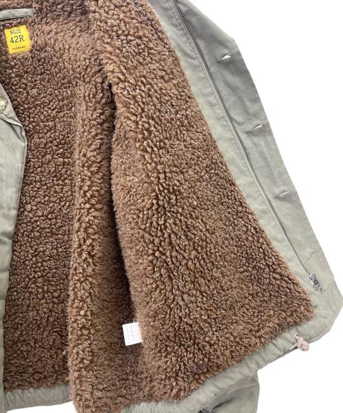 HOUSTON（ヒューストン）HOUSTON (ヒューストン) N1デッキジャケット オリーブ サイズ:42の古着・服飾アイテム