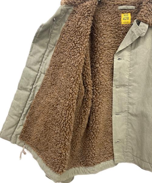 HOUSTON（ヒューストン）HOUSTON (ヒューストン) N1デッキジャケット オリーブ サイズ:42の古着・服飾アイテム