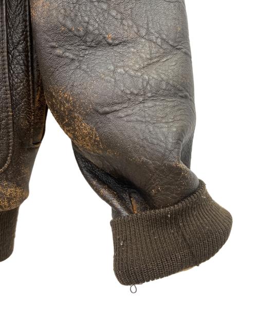 AVIREX（アヴィレックス）AVIREX (アヴィレックス) A2レザージャケット ブラウン サイズ:XSの古着・服飾アイテム