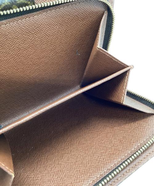 LOUIS VUITTON（ルイ ヴィトン）LOUIS VUITTON (ルイ ヴィトン) LOUIS VUITTON　モノグラム　ポルトパピエ・ジップ　2つ折り財布 ブラウンの古着・服飾アイテム