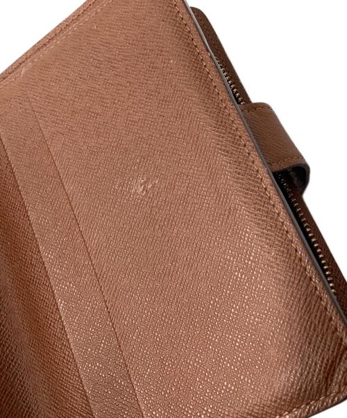 LOUIS VUITTON（ルイ ヴィトン）LOUIS VUITTON (ルイ ヴィトン) LOUIS VUITTON　モノグラム　ポルトパピエ・ジップ　2つ折り財布 ブラウンの古着・服飾アイテム