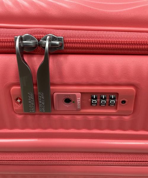 AMERICAN TOURISTER（アメリカンツーリスター）AMERICAN TOURISTER (アメリカンツーリスター) AMERICAN TOURISTER　ANTIMICROBIAL TECHNOLOGY　キャリーバッグ ピンクの古着・服飾アイテム