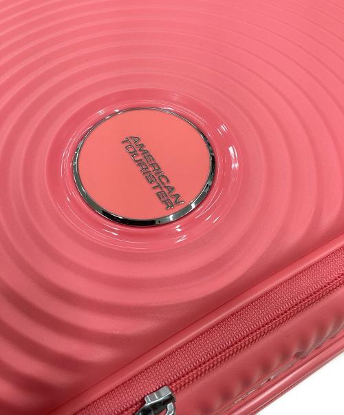 AMERICAN TOURISTER（アメリカンツーリスター）AMERICAN TOURISTER (アメリカンツーリスター) AMERICAN TOURISTER　ANTIMICROBIAL TECHNOLOGY　キャリーバッグ ピンクの古着・服飾アイテム