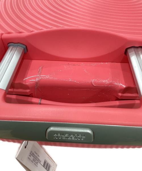 AMERICAN TOURISTER（アメリカンツーリスター）AMERICAN TOURISTER (アメリカンツーリスター) AMERICAN TOURISTER　ANTIMICROBIAL TECHNOLOGY　キャリーバッグ ピンクの古着・服飾アイテム