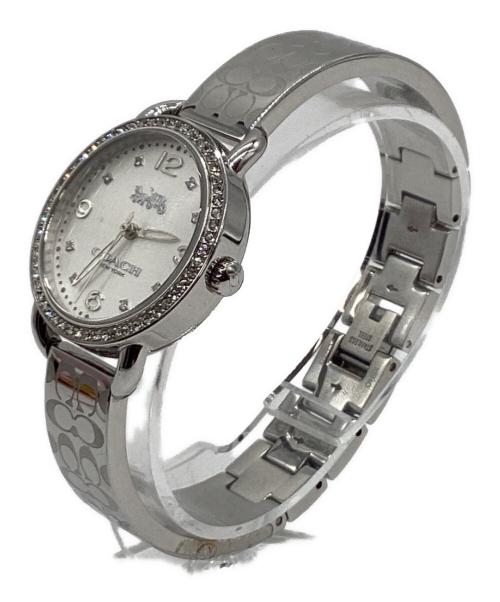 COACH（コーチ）COACH (コーチ) COACH　腕時計 ホワイトの古着・服飾アイテム