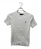 POLO RALPH LAURENポロ・ラルフローレン）の古着「厚手ニット」｜ホワイト