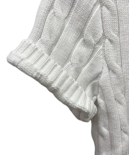 POLO RALPH LAUREN（ポロ・ラルフローレン）POLO RALPH LAUREN (ポロ・ラルフローレン) 厚手ニット ホワイト サイズ:Sの古着・服飾アイテム