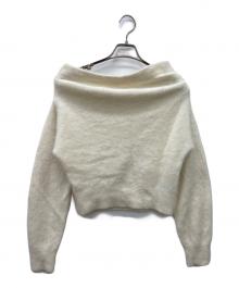 Snidel（スナイデル）の古着「厚手ニット」｜ホワイト