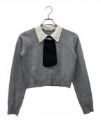 Snidelスナイデル）の古着「薄手カーディガン」｜グレー
