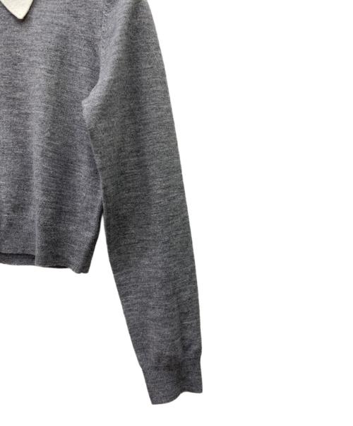 Snidel（スナイデル）Snidel (スナイデル) 薄手カーディガン グレー サイズ:ONEの古着・服飾アイテム